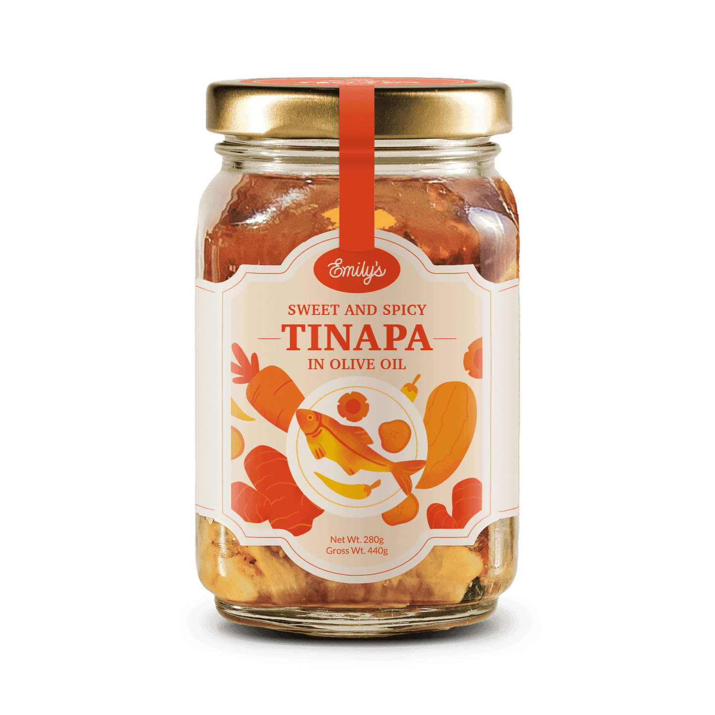 Sweet and Spicy Tinapa in Olive Oil